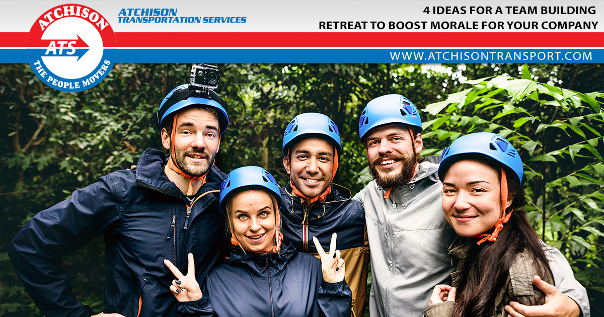 4 Ideas for a Team Building Retreat to Boost Morale for Your Company