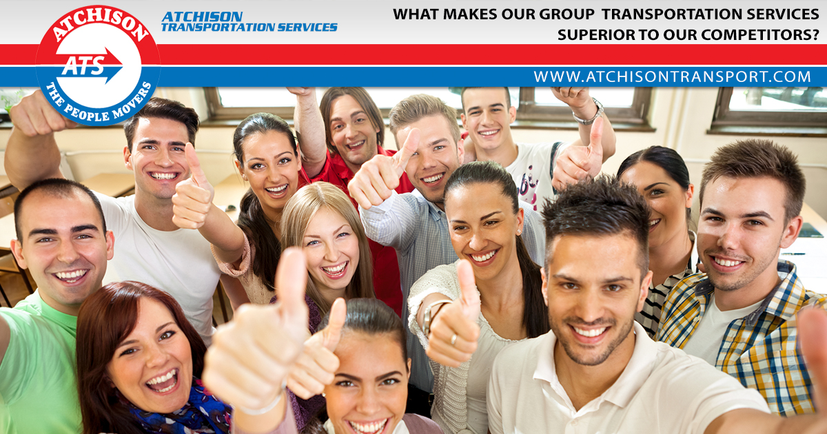 What Makes our Group Transportation Services Superior to our Competitors?