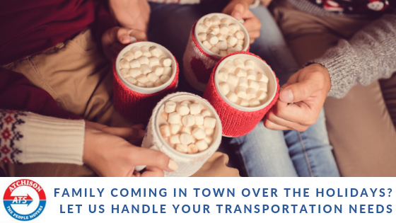 Airport Transportation – Family Coming into Town Over the Holidays?