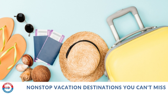 Nonstop Vacation Destinations & Airport Transportation