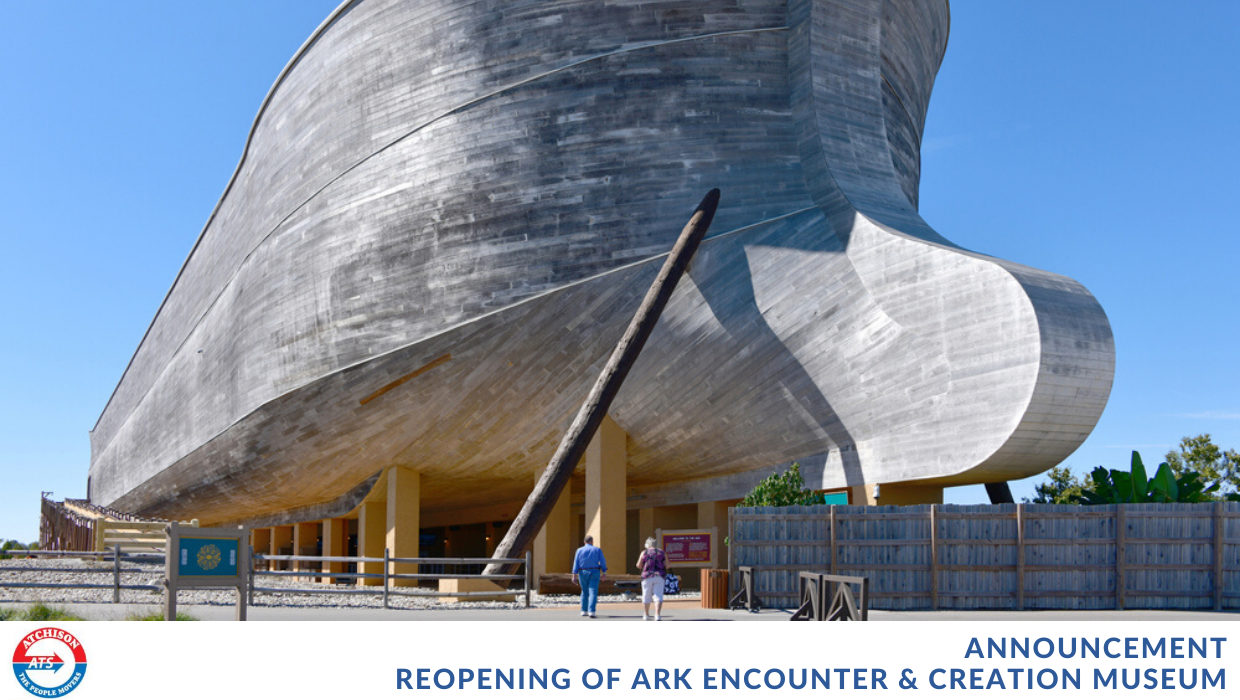 Ark Encounter & Creation Museum Set to Re-Open