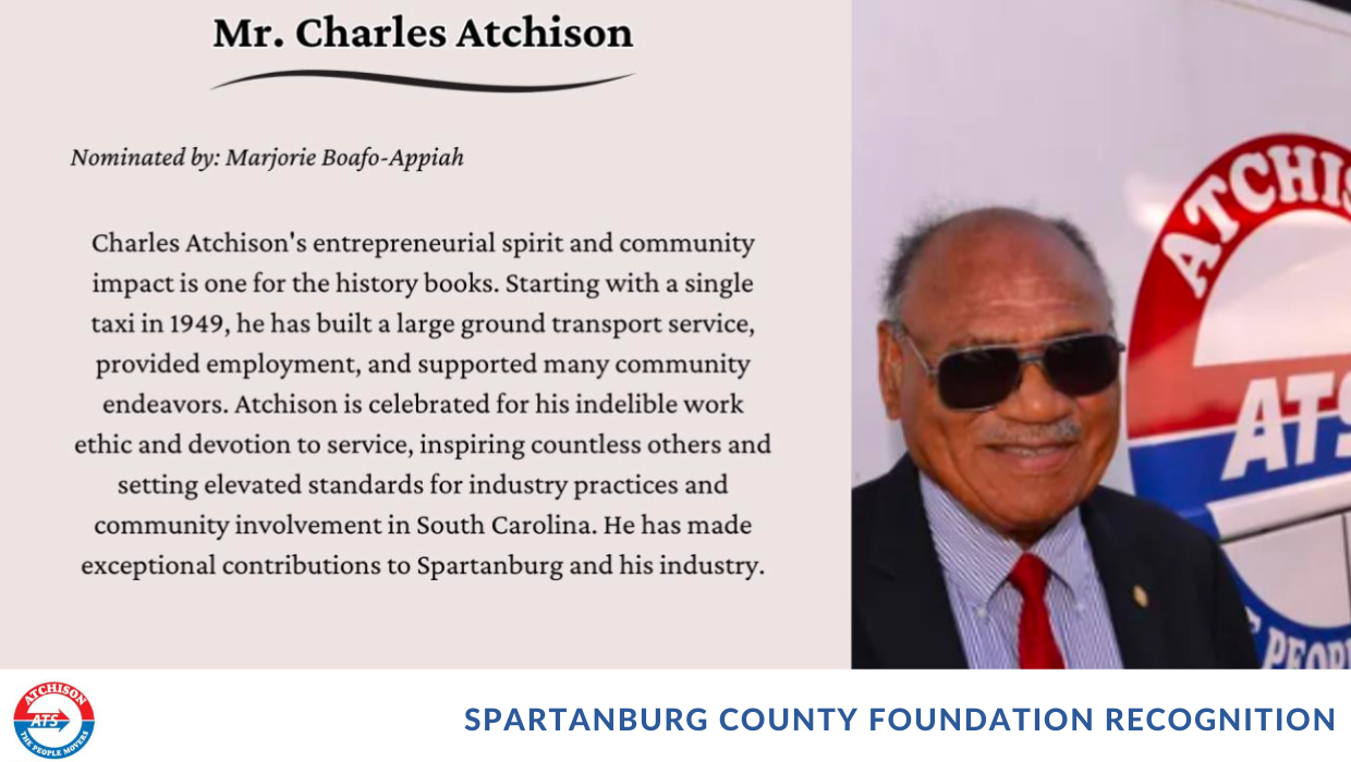 Spartanburg County Foundation Recognition